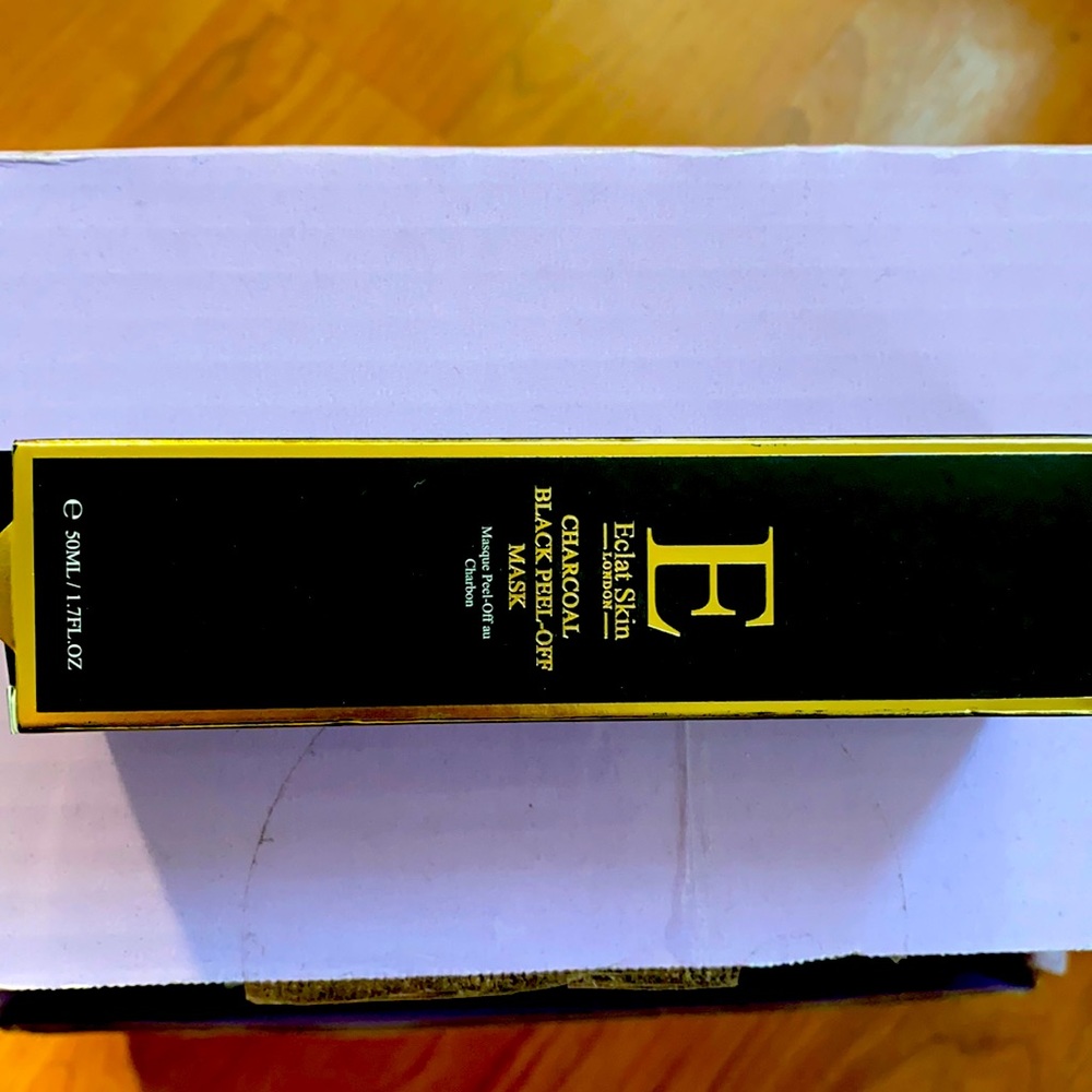 Éclat Skin London Brand new Charcoal black peel off mask